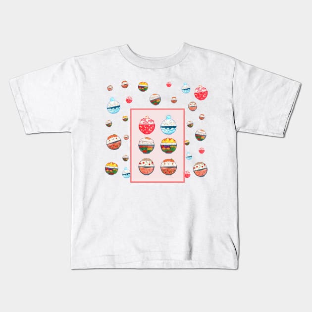 Rice Bowl Party Kids T-Shirt by Realz19